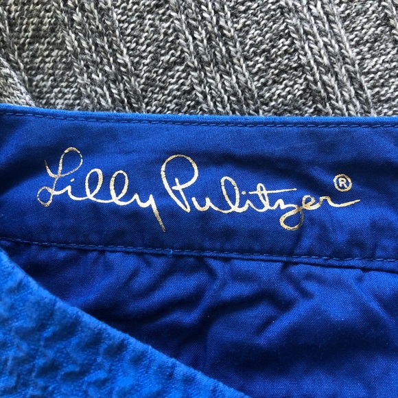 Lilly Pulitzer Blue Shorts - Picture 4 of 4
